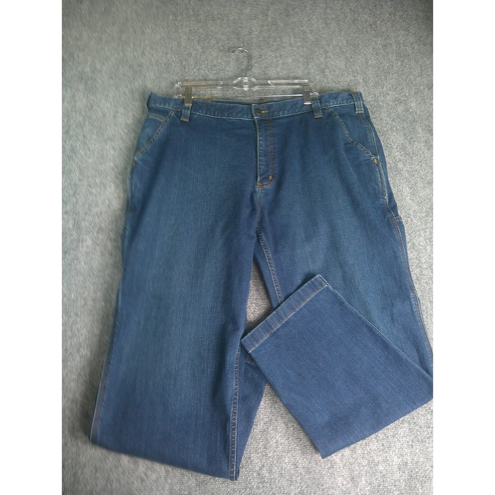 Carhartt Rugged Flex Relaxed Fit Utility Jeans Blue Carpenter Men's 42x30